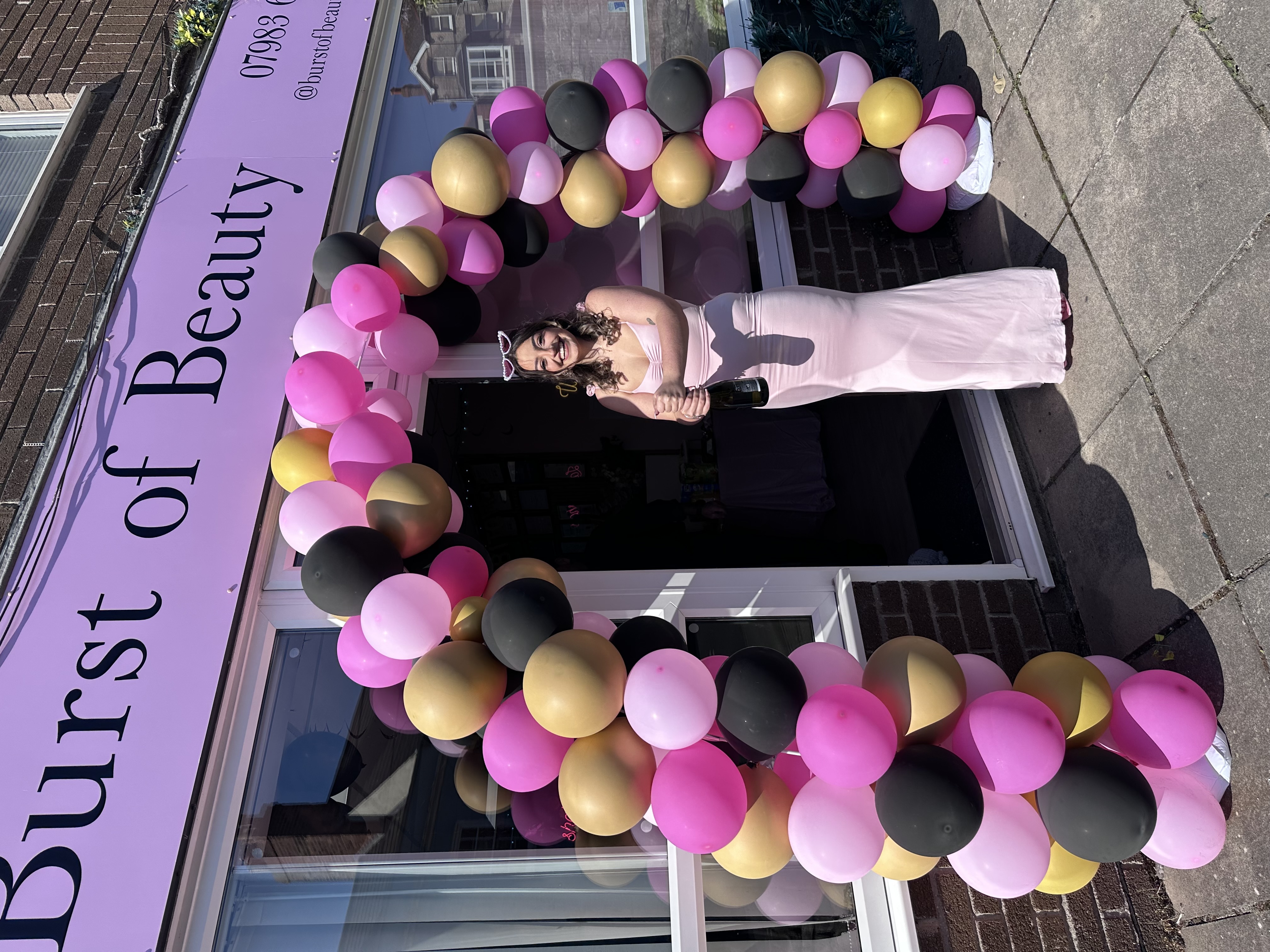 Burst of Beauty salon storefront